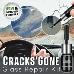 Car Window Glass Cracked Scratch Restore DIY Windshield Repair Tools Auto Glass Scratch Remove Care Accessories