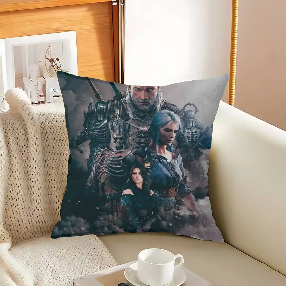الخيال المسلسل التلفزيوني W-Witcher وسادة هدية ديكور غرفة نوم أريكة غطاء وسادة السيارة 45x45