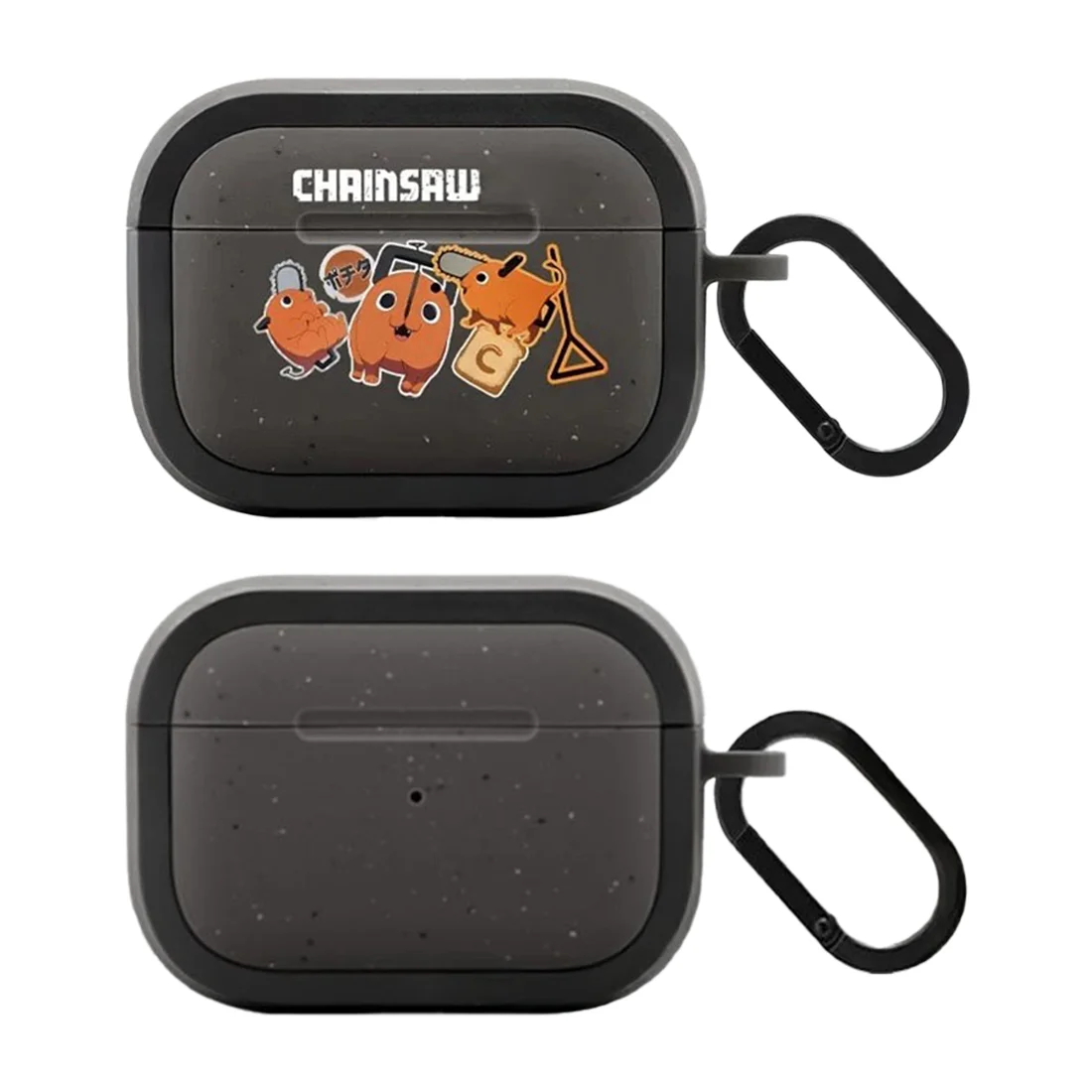 

Anime Chainsaw Silicone Protective Case for AirPods Pro2 Pro 4 3 Pro Earbuds Charging Box Cover with Hook