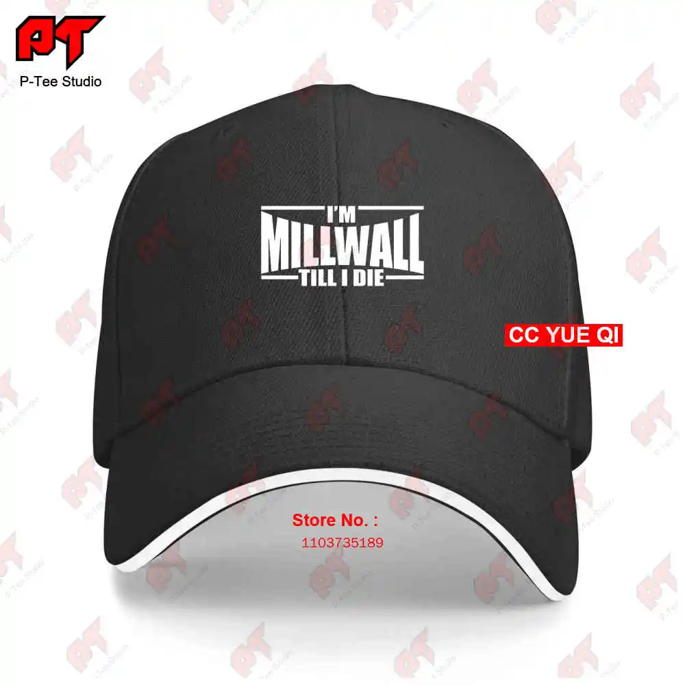 

Millwall Till I Die Baseball Caps Truck Cap 7YYU