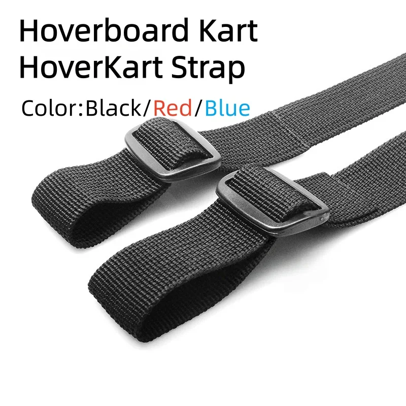 Cinghia di Ricambio Regolabile per Hoverboard Kart, Fibbia Tri-Glide, Cintura Durevole per HoverKart, Kit di Ricambio Accessori per Esterni, 1 Set