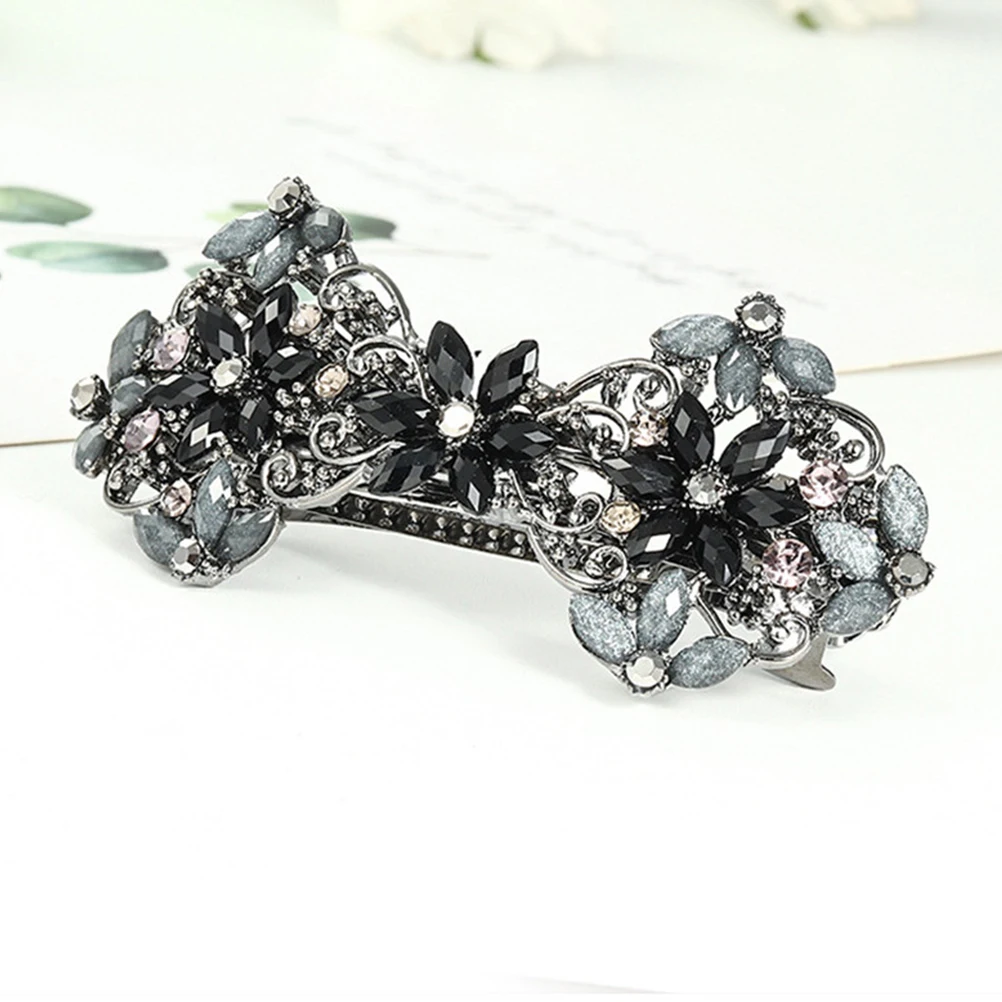 

Hairpin Cross Clip Pin Headdress Cross Clip Bow Hairpin Diamond Headdress Korean Version Fashion Accessories