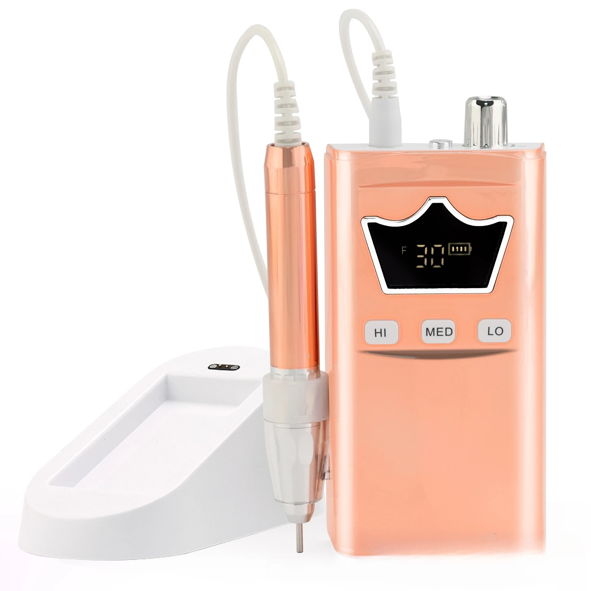 New brushless nail polisher, magnetic charging model, long battery life, silent and non-vibrating hand manicure and nail remover