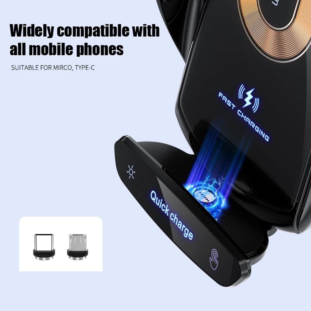 2023 NEW Car MobilePhone Wireless ReCharge Holder Car MobilePhone Magnet ReCharging Device