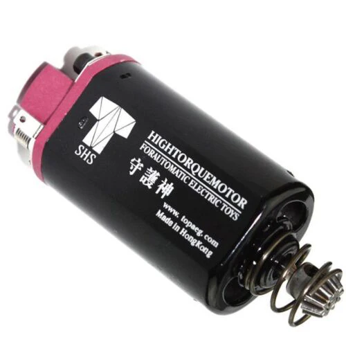 Imagem -06 - Shs-alto Torque do Motor Aeg para Airsoft Eixo Longo P90 g3 m Ver.2 Ver.3 Caixa de Velocidades