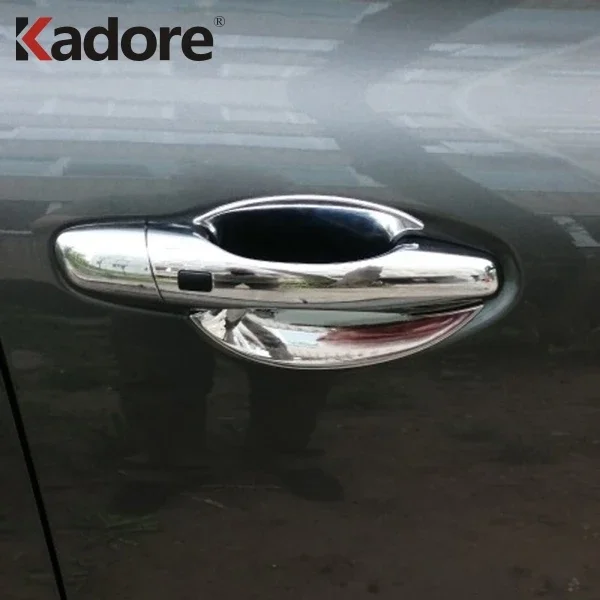 For Kia Sorento 2016 2017 2018 2019 ABS Chrome Door Handle Bowl Cover Trim Car Styling Auto Exterior Accessories Sticker