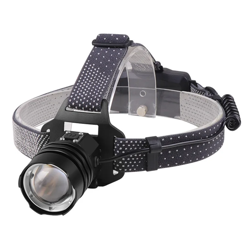 AliExpress cycle zone XHP160 LED Headlight Powerful Headlamp Rechargeable Zoomable 3 Lighting Modes Outdoor Camping Fishing Hiking Hunting Headlights