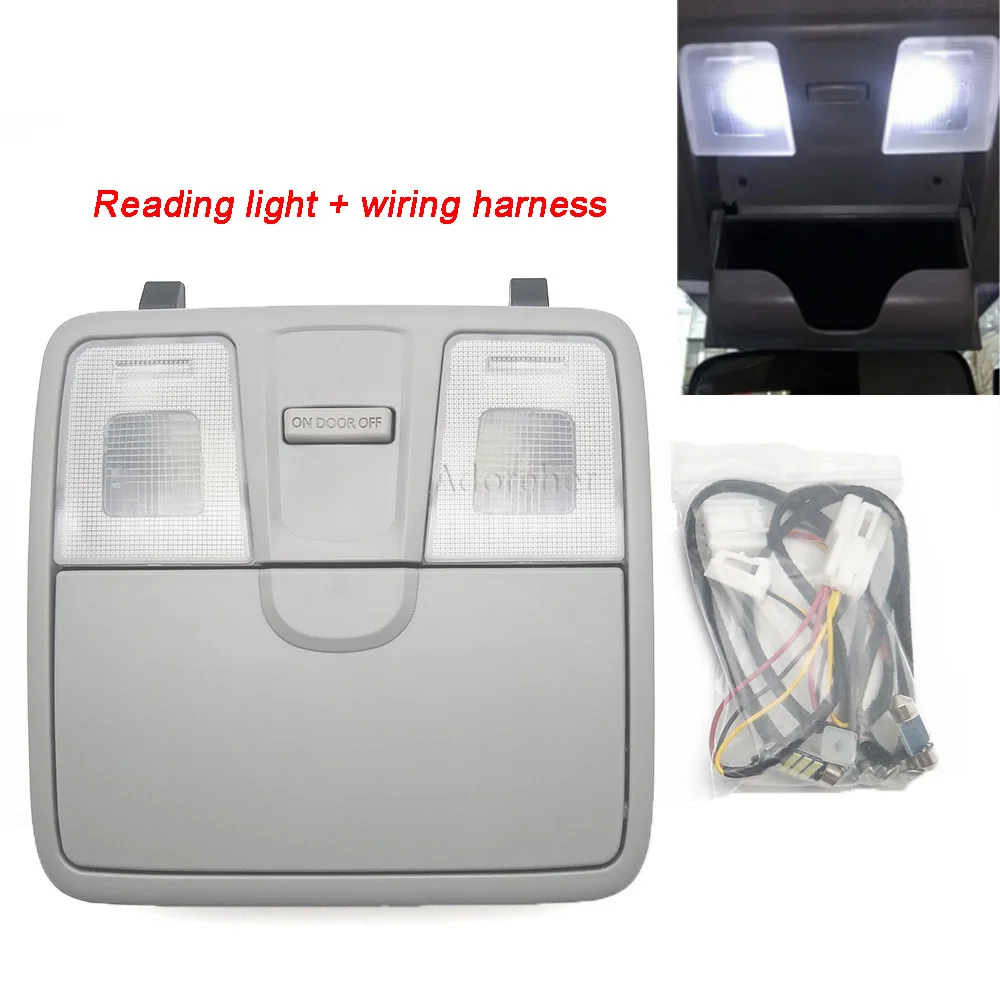 

Cerato No Sunroof Over Head Console Light Room Lamp Dome Light for KIA 2013~2016 for Rio Forte K3 Reading Lamp Car Glasses Case