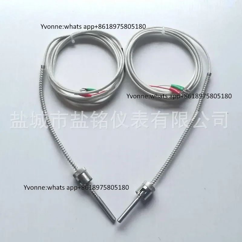 Thermocouple temperature sensor type k temperature probe, bayonet spiral adjustable thermocouple