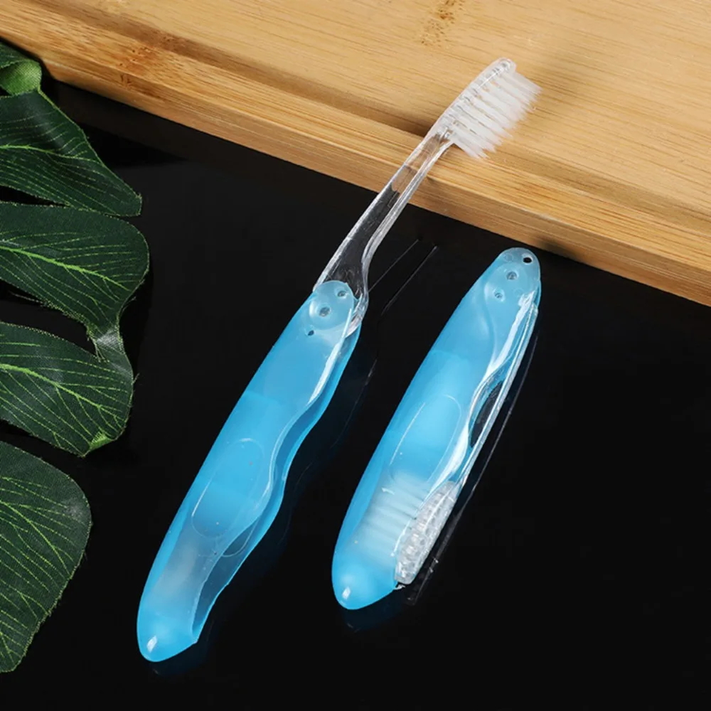 

1Pc Folding Toothbrush Portable Soft Tooth Brush Bamboo Charcoal Ultra Travel Toothbrushes Hygiene Oral Care Cleaning Tool Solid