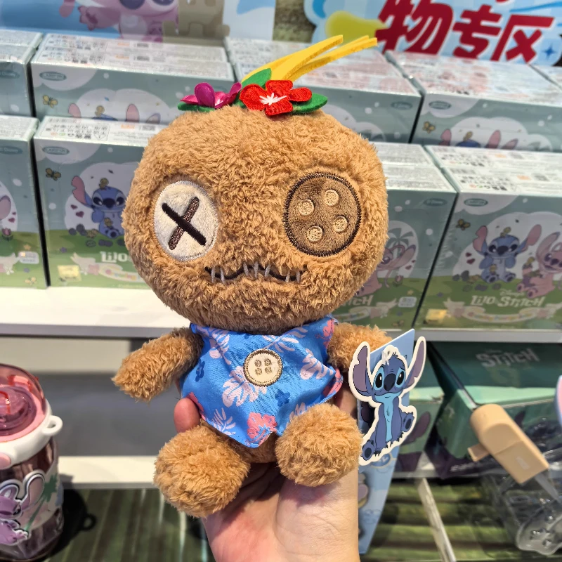 Genuíno miniso ponto série de pele preta bonito brinquedos de pelúcia kawaii boneca anime periférico desktop ornamentos decorativos presente do feriado