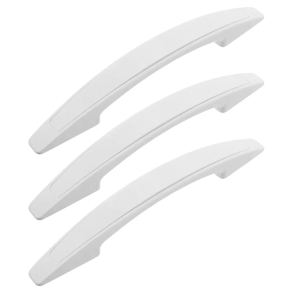 

3pcs Freezer Door Handle Cooler Door Handles Plastic Fridge Grips Easy Install Refrigerator Parts For Commercial And Home