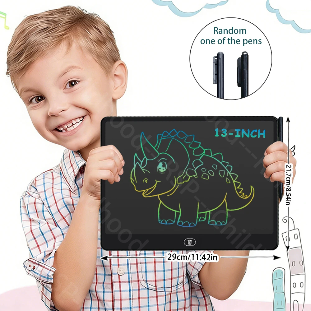 11/13/16 Inch LCD Tekentablet Schrijfbord Kinderen Doodle Schilderen Handschrift Pads Speelgoed voor 3 4 5 6 7 8 Jaar Meisjes Jongens Geschenken