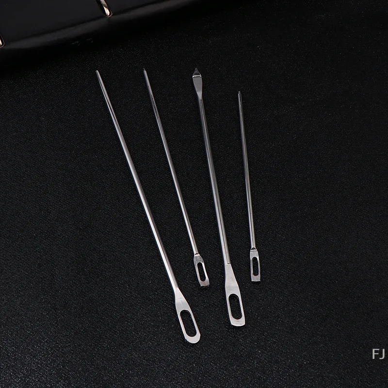 3er-Pack Hosenkappen der Fabrikqualität mit Seilnadel mit großem Loch, Einfädelwerkzeug mit stumpfem Kopf zum einfachen Einfädeln