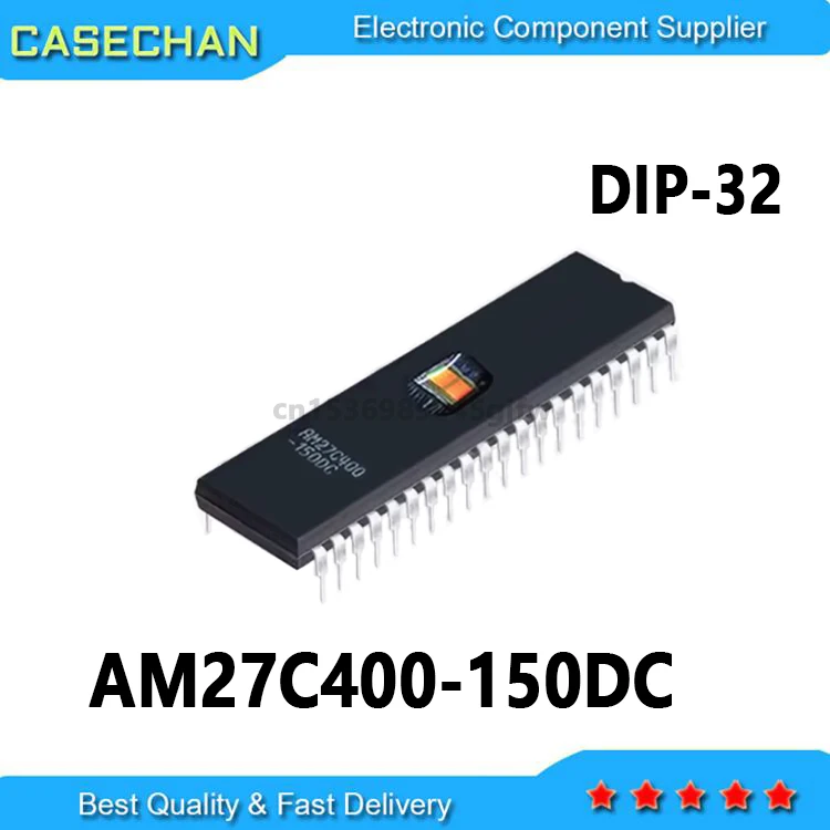 

1PCS New and Original AM27C400 AM27C400-150DC DIP-32
