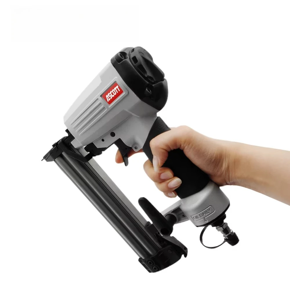 

Пневматический гвоздезабиватель-степлер F3225 2-в-1, 18 калибр, для гвоздей-гвоздик, для пола, дерева, кровли, каркасных работ, портативный пистолет для забивания гвоздей