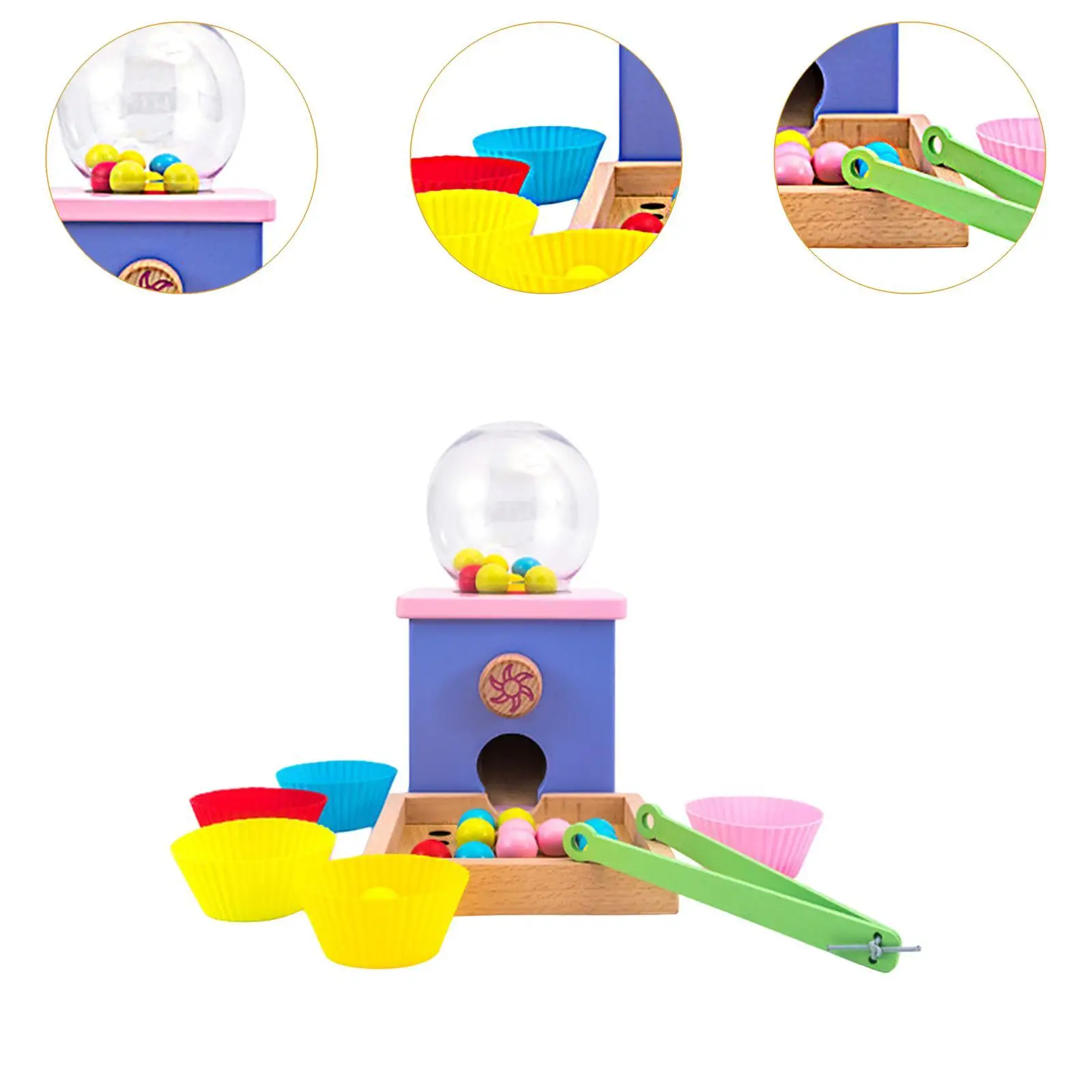 Candy Machine Bead Game Balls in Cups voor peuters, kinderen, jongens, meisjes