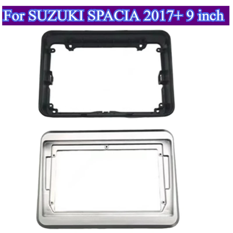

For SUZUKI SPACIA 2017+ 9 inch Double Din Fascia Dashboard Installation Refitting Trim Kit Frame Radio Bezel Audio Stereo Panel