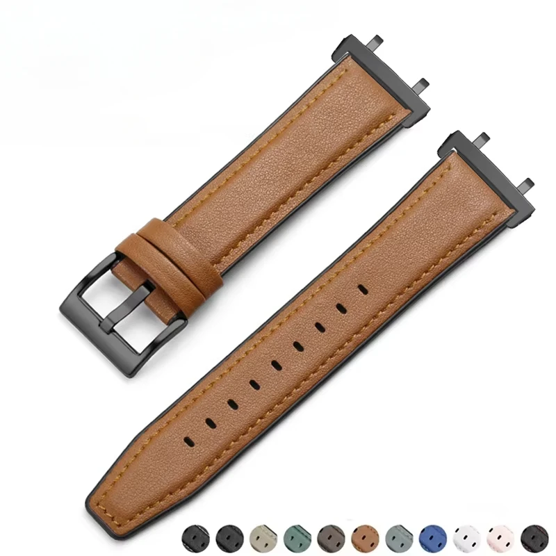 バンドレザーブレスレット Amazfit T-rex 2 3 ウルトラ Huami Amazfit Trex プロ TRex 時計バンドスマートウォッチスポーツストラップ Accessoeies