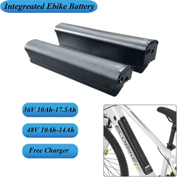 Removable 36V 48V Macwheel Ebike Battery 36V 10Ah 10.4Ah 11.6Ah 13Ah 16Ah Integrated Electric Hybrid Bike Battery GEN3