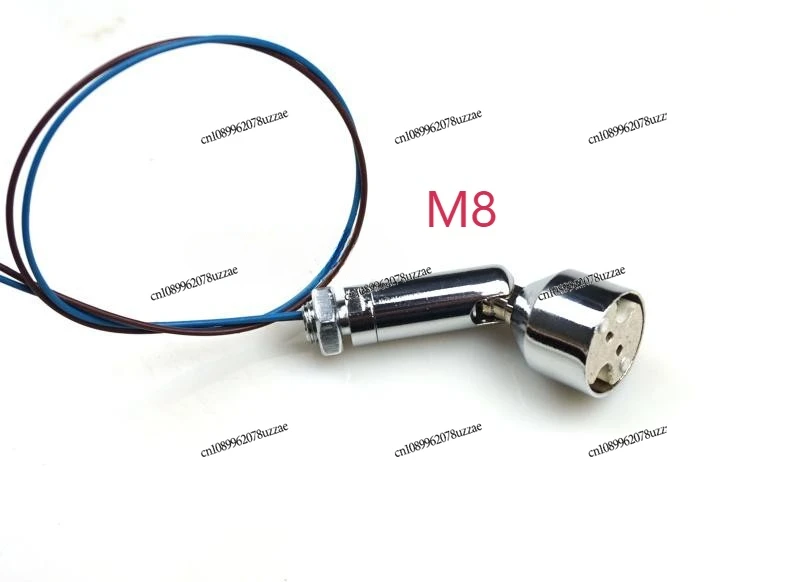 GU5.3 Ceramic Lamp Holder Display Case Spotlight MR16LED Cup, Plain Socket Rotating Direction Changing Holder