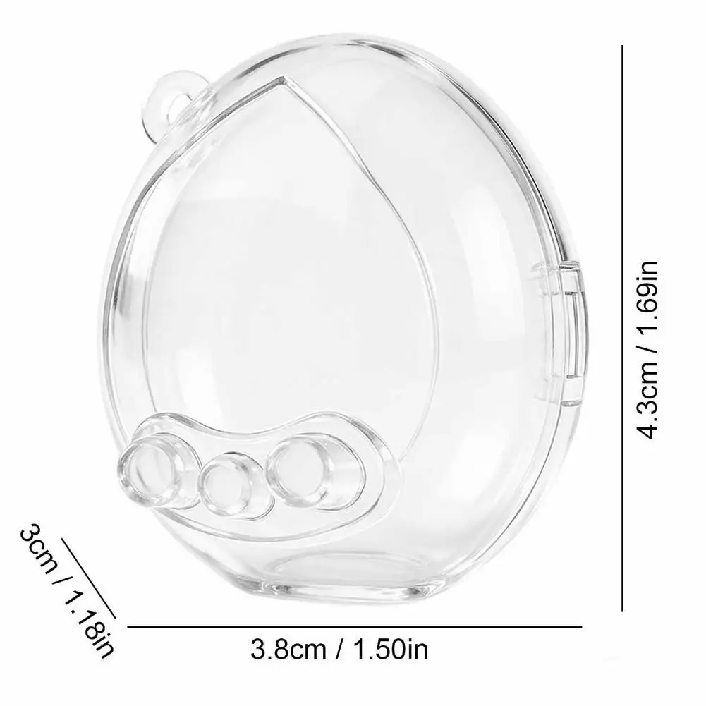 Für Tamagotchi Nano: Transparente Schutzhülle, durchsichtige PC-Hartschale, Zubehör – Detail 4