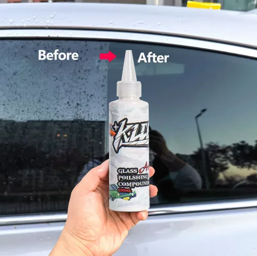 1-3PCS Upgraded Cerium Oxide Glass Polish Removes Water Spots Light Scratches & Grease Film—streak-free Finish No Marks Left.