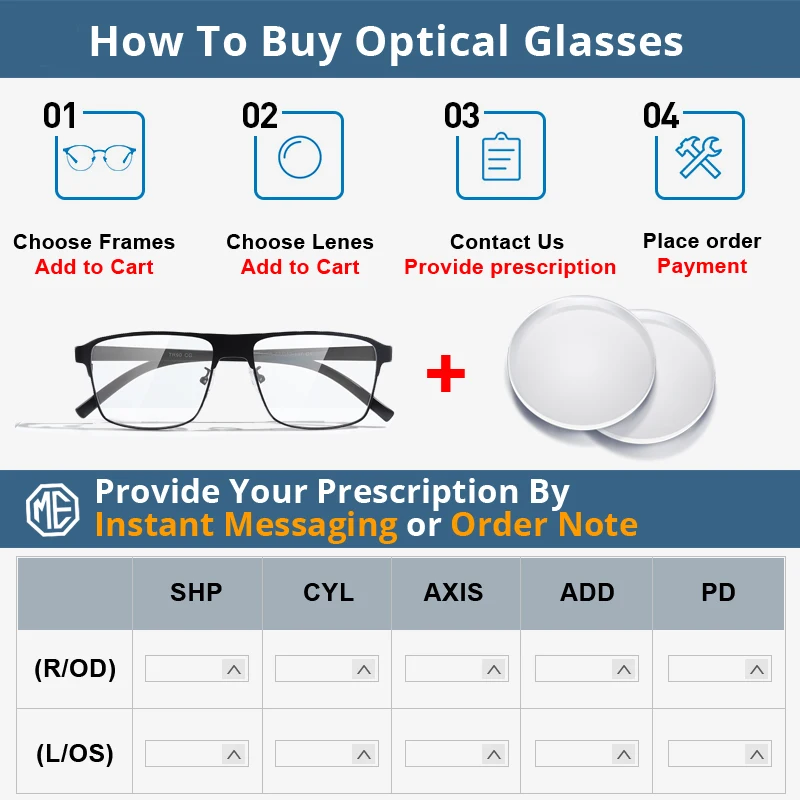 1 Pair Prescription Glasses Lenses 1.56 Myopia Hyperopia Presbyopia Blue Light Blocking Photochromic Lens Anti-reflection/Glare