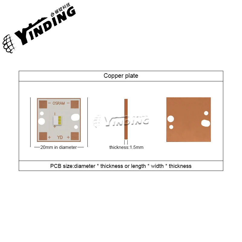 2PCS KW3 CGLNM1.TG 30W high power  Light Emitting Diode 6000-6500K White car headlights/automotive LED lights