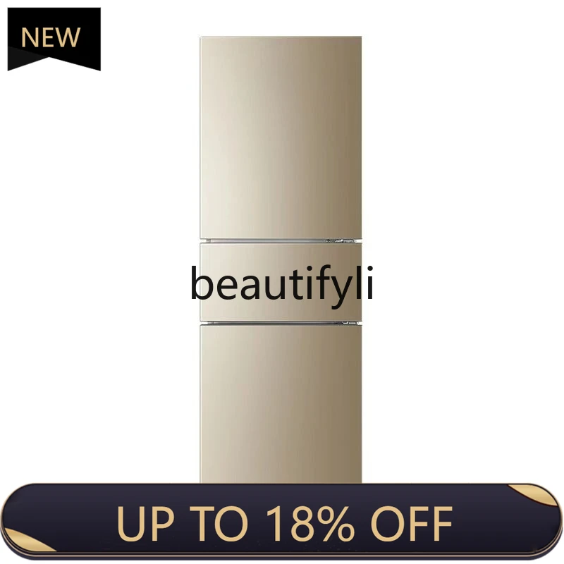 

Z189 Three doors of the refrigerator, small energy-saving for household use, air-cooled and frost-free for household use