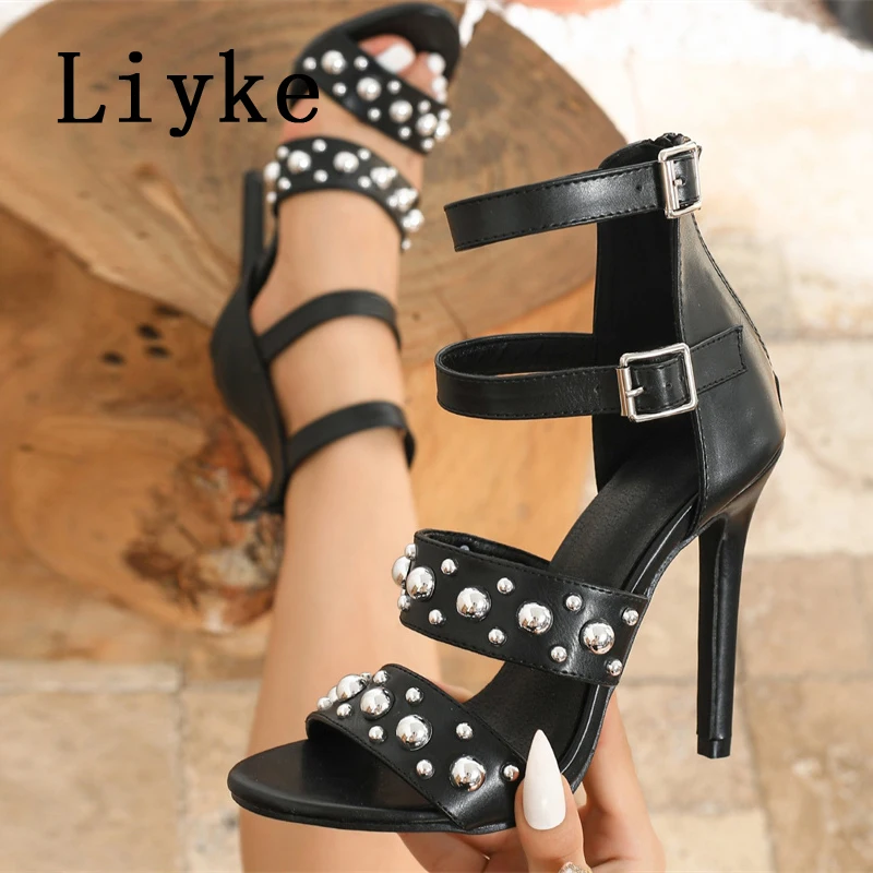 liyke-moda-estiva-doppia-fibbia-caviglia-zip-cover-cinturino-sandalo-donna-open-toe-rivetti-in-metallo-tacchi-alti-scarpe-da-sera-taglia-42