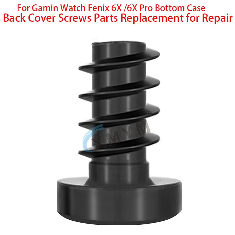 Funda inferior para reloj Gamin Fenix 6X /6X Pro, cubierta trasera, tornillos, piezas de repuesto para reparación
