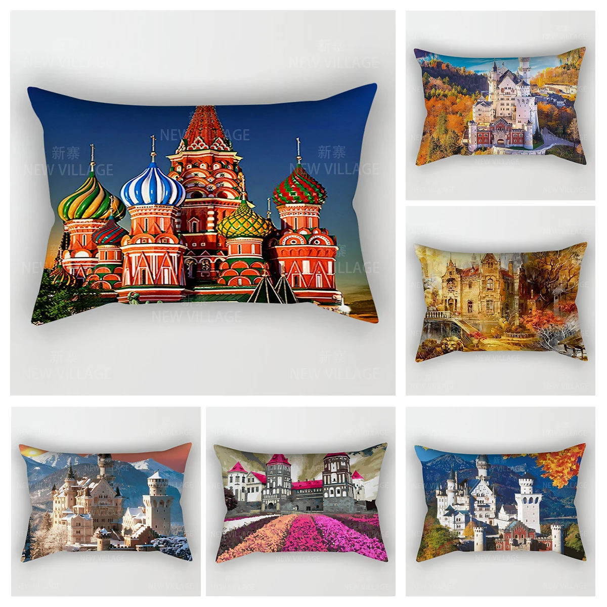 Home decoration Natural and Animal Styles pillow cushion cover Home decor throw pillow covers 30*50 pillowcase 30x50 40x60 50*70