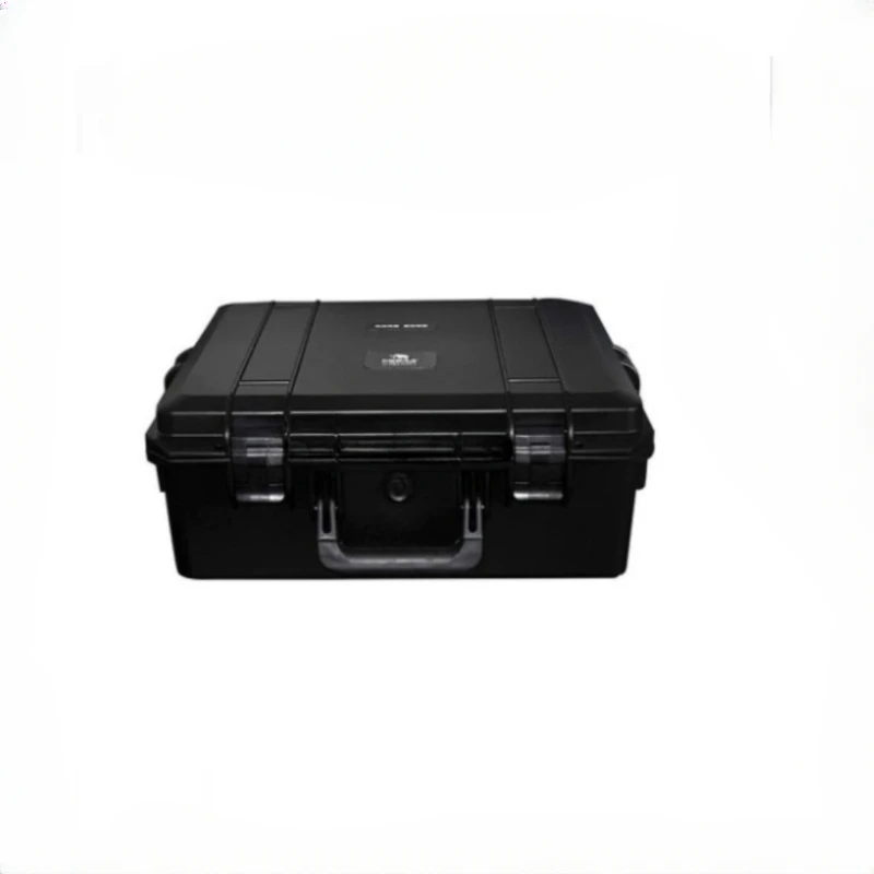 1000T storage box, wireless communication system accessories, portable black plastic box, waterproof, moisture-proof and