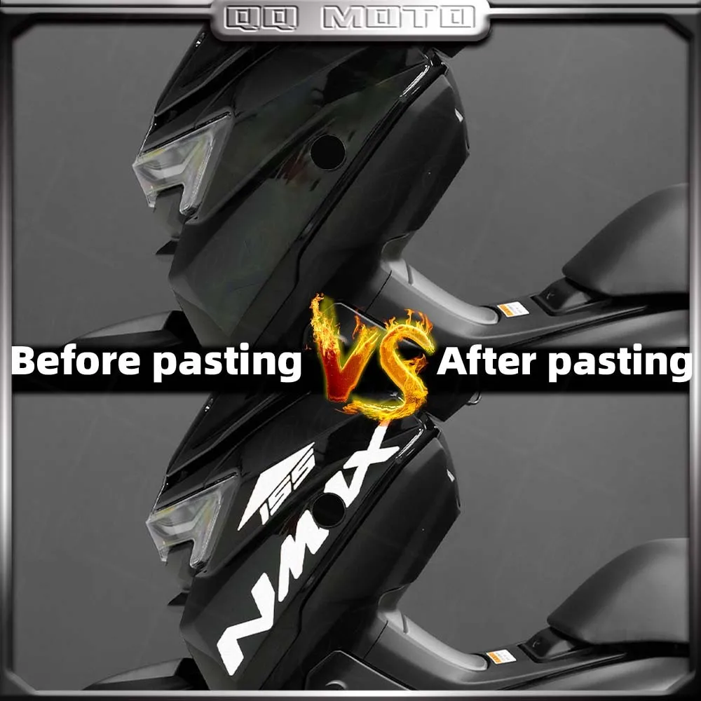 For NMAX155 nmax 155 Nmax155 2025 Reflective Motorcycle Accessories Scooter Body Side Front Fairing Sticker Waterproof Decal