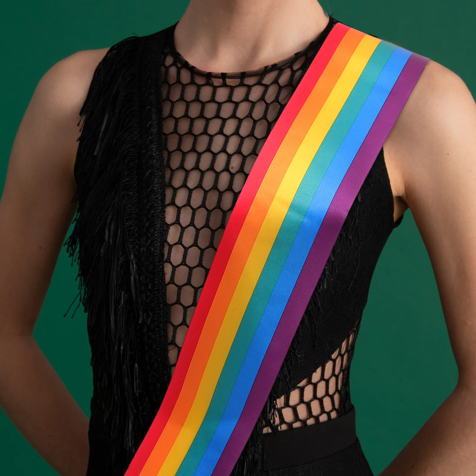 

Belt Sashes for Wear Clothing Accessory Accessories Pageants Carnival Event Helper Rainbows