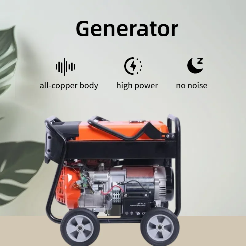 

Petrol Generator Portable Power Generators Camping Electricity Customizable Electric Plant Current Generator 220v Ready-to-use