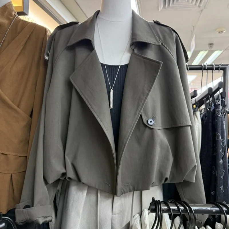 

New Trendy and Fashionable Suits for Autumn 2025 Personalized and Versatile, Fluffy Short Workwear Jacket Female Clothing