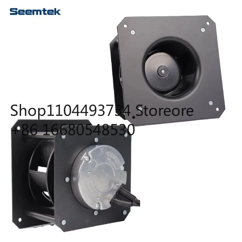 

6KHSeemtek 133mm DC 24VDC 3800RPM Backward Centrifugal Cooling Fan with Support Bracket