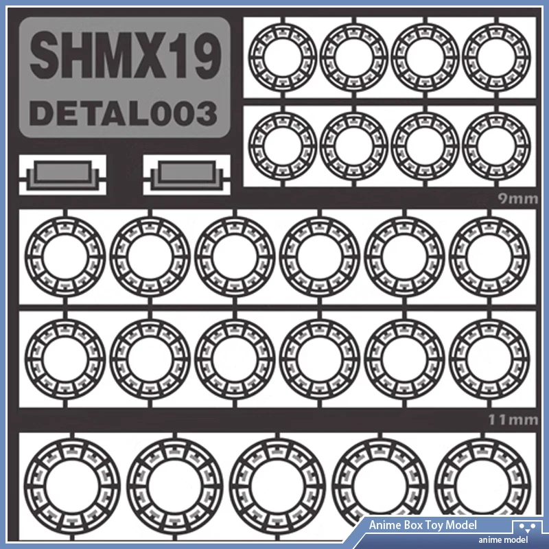 SH STUDIO for Gundam  SHMX19 C003 Turbine Nozzle Detail Modification Special Etching Sheet Assembled Model Accessories