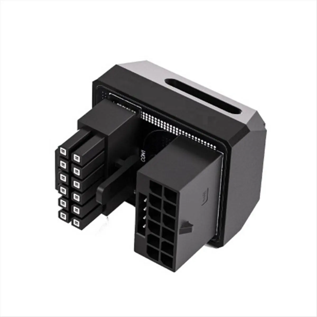ABGN 16PIN GPU Power Connector 180 Degree Angled Adapter for Desktops Graphics Video Card GPU Power Steering Connector STD
