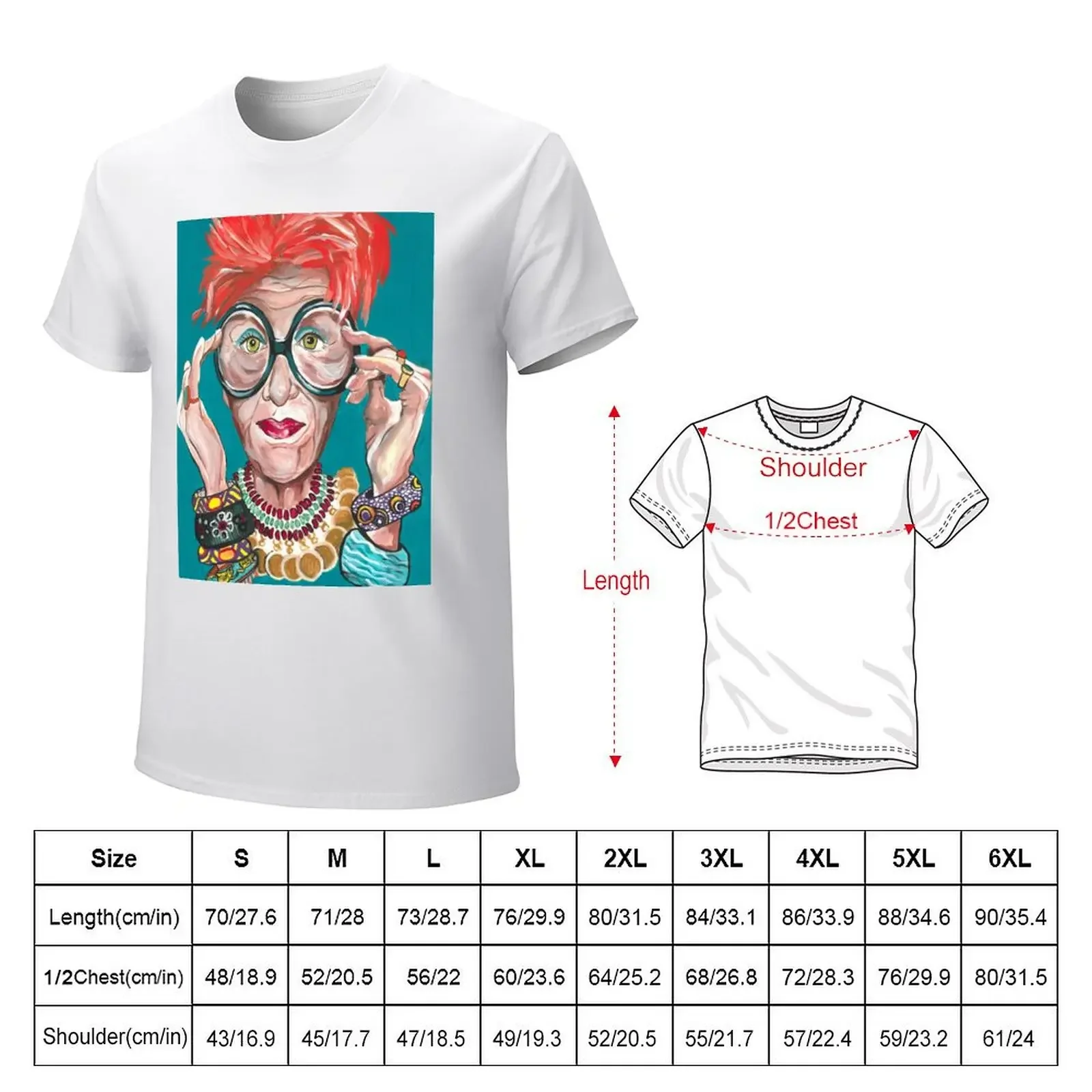 Iris Apfel T-Shirt tees sweat clothes for men