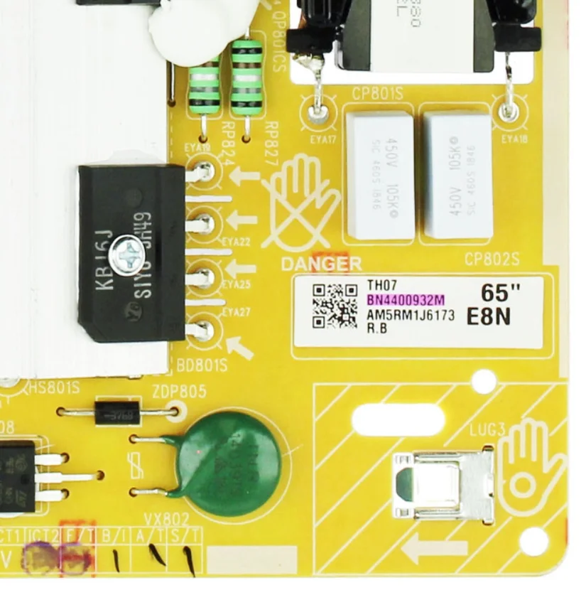 Power Supply Board BN44-00932M LE65E8N_RHS is for QN65Q60RAF QN65Q6DRAF UN65RU8000F UN65RU800DF UN65RU9000F UN65RU9000FXZA TV