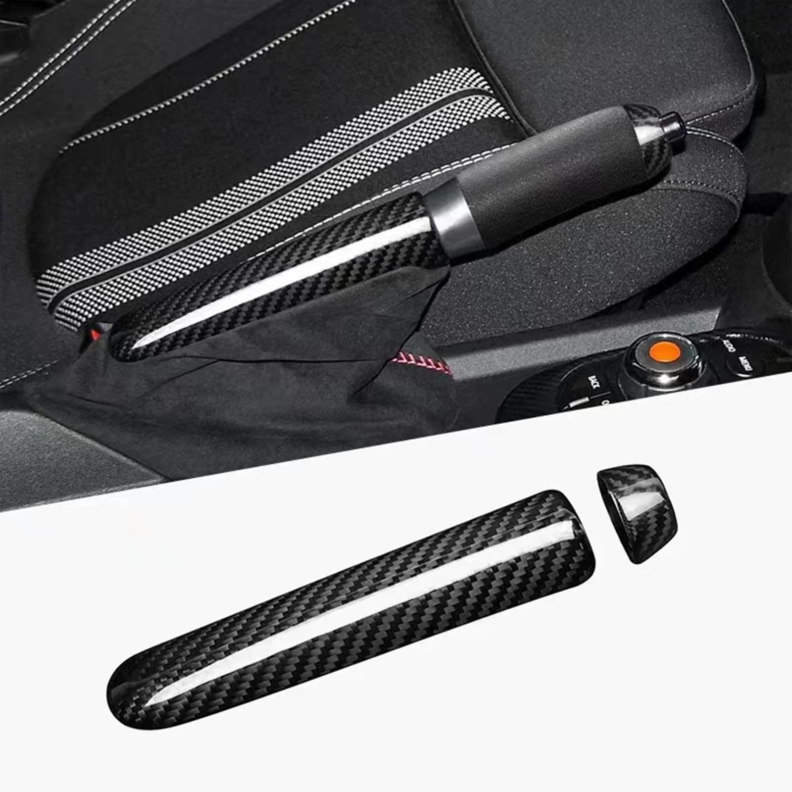 Car Handbrake Cover Hand Brake Bar Case Trim Shell For BMW MINI Cooper F55 F56 F57 2014 2015 2016 2017 2018 2019 2020 2021 2022