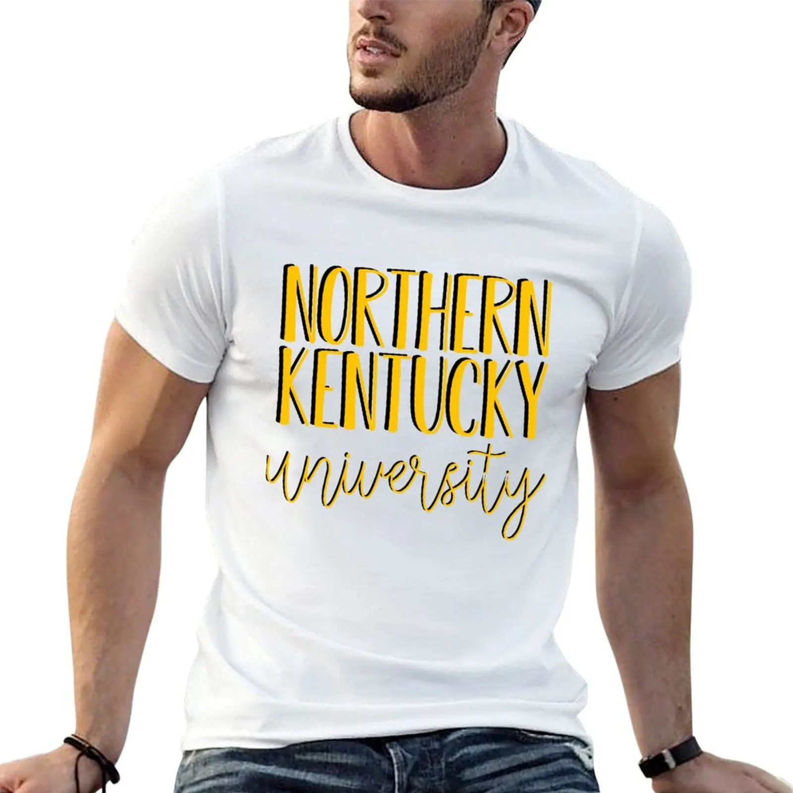 

Northern Kentucky University T-Shirt man t shirt cotton g man t shirts for men T-Shirt