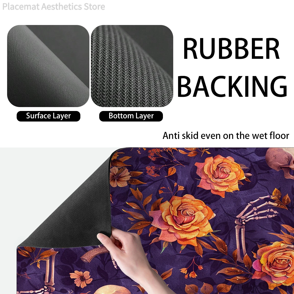 Tapete de secado para tazas de - Bar Mat Rubber reseña y precio