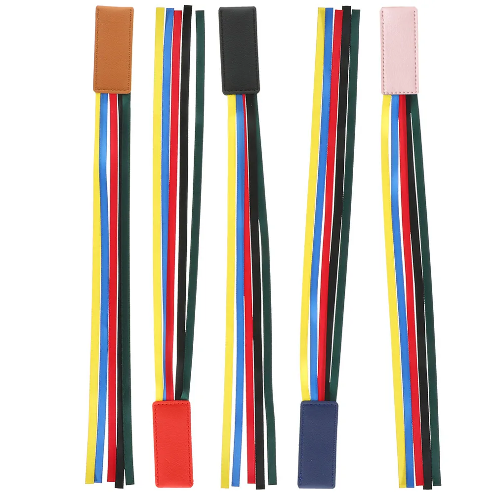 

5 Pcs Bookmark Ribbon Book Marks Delicate Fashionable Page Markers Reusable Student Supplies Beautiful Book Decoration
