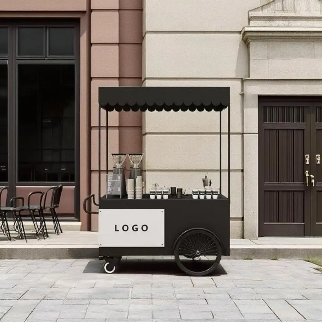 Ice cream truck Dining Float Stall car Night market Coffee Iron art promotion Sales truck Outdoor mobile stall
