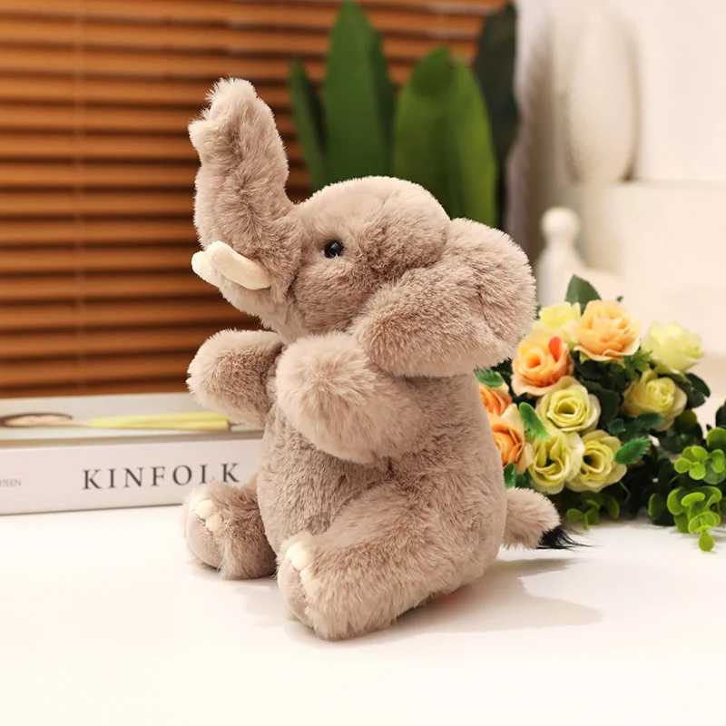 25-55cm Fashion Animal Plush Elephant Doll Stuffed Elephant Plush Soft Pillow Toy Room Bed Decoration Toy Gift