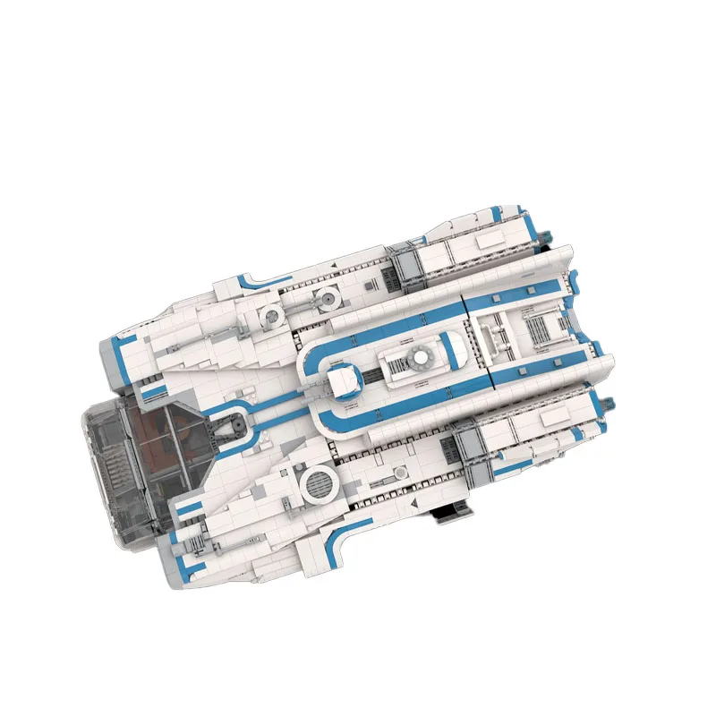 

MOC-200204Movie Universe Starry Sky Spaceship Building Blocks Model5191PartsMOC Creative Boys Kids Birthday Building Blocks Toys